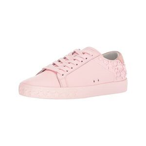 ASH Womens Pink Studded Dazed Round Toe Platform Leather Athletic Sneakers 41